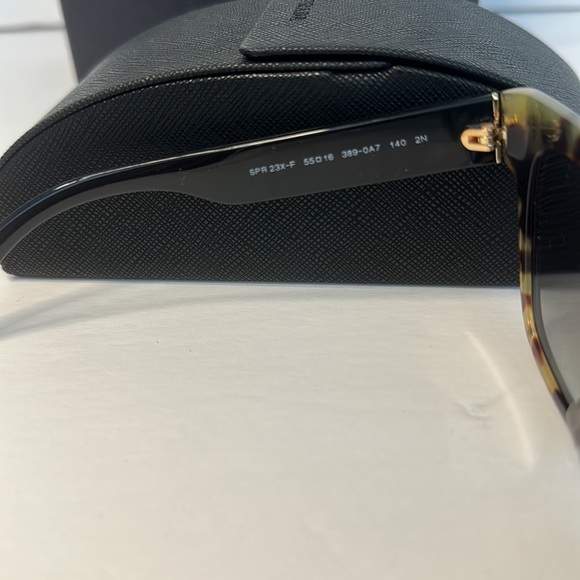 New - Prada Sunglasses Prada PR 23 XSF Black/Havana Media - Picture 14 of 14